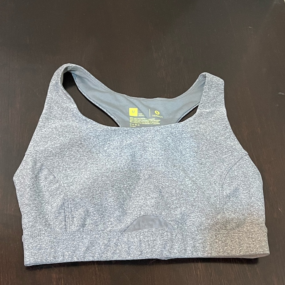 Grey Xersion sports bra